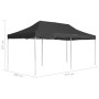 Professional anthracite aluminum folding tent 6x3 m by , Tents and gazebos - Ref: Foro24-45503, Price: 214,99 €, Discount: %