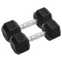 Dumbbells 2 units cast iron 16 kg by , free weight - Ref: Foro24-93603, Price: 75,99 €, Discount: %