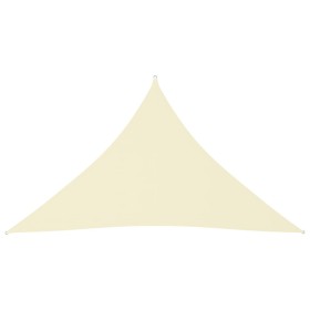 Triangular sail awning Oxford fabric cream color 3x3x4.24 m by , Umbrellas - Ref: Foro24-135227, Price: 28,69 €, Discount: %