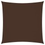 Square sail awning Oxford fabric brown 3x3 m by , Umbrellas - Ref: Foro24-135797, Price: 34,67 €, Discount: %