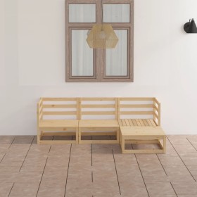 Garden furniture set 4 pieces solid pine wood by , Garden sets - Ref: Foro24-3075524, Price: 236,13 €, Discount: %