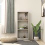 3-stufiges Regal aus Holzwerkstoff und Beton, 40 x 24 x 109 cm von vidaXL, Bücherregale und Regale - Ref: Foro24-800832, Prei...