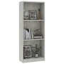 3-stufiges Regal aus Holzwerkstoff und Beton, 40 x 24 x 109 cm von vidaXL, Bücherregale und Regale - Ref: Foro24-800832, Prei...