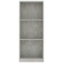 3-stufiges Regal aus Holzwerkstoff und Beton, 40 x 24 x 109 cm von vidaXL, Bücherregale und Regale - Ref: Foro24-800832, Prei...