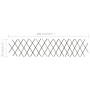 Willow trellis fences 5 units 180x30 cm by , fence panels - Ref: Foro24-147759, Price: 21,65 €, Discount: %