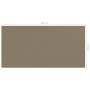 Taupe gray tent mat 250x500 cm by , Tent Accessories - Ref: Foro24-310745, Price: 32,54 €, Discount: %