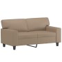 2-Sitzer-Sofa aus cappuccinofarbenem Kunstleder, 120 cm von , Sofas - Ref: Foro24-359416, Preis: 214,96 €, Rabatt: %