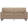 2-seater sofa in cappuccino-colored synthetic leather 120 cm by , Sofas - Ref: Foro24-359416, Price: 214,96 €, Discount: %