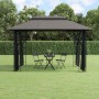 Cenador con paredes acero gris antracita 400x300x270 cm de , Carpas y cenadores - Ref: Foro24-360144, Precio: 296,93 €, Descu...