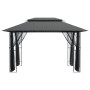 Cenador con paredes acero gris antracita 400x300x270 cm de , Carpas y cenadores - Ref: Foro24-360144, Precio: 296,93 €, Descu...