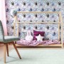 Kids at Home Purple Frozen Scene Wallpaper by , Painted paper - Ref: Foro24-431383, Price: 26,09 €, Discount: %