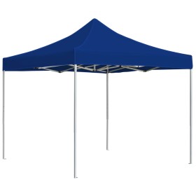 Professionelles blaues Aluminium-Faltzelt 2x2 m von , Zelte und Pavillons - Ref: Foro24-48926, Preis: 168,27 €, Rabatt: %