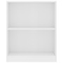 Engineered wood white shelf 60x24x76 cm by vidaXL, Bookcases and shelves - Ref: Foro24-800855, Price: 43,45 €, Discount: %