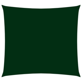 Square sail awning Oxford fabric dark green 2.5x2.5 m by , Umbrellas - Ref: Foro24-135466, Price: 28,47 €, Discount: %