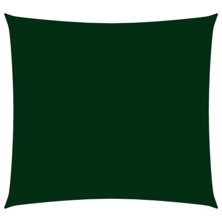 Square sail awning Oxford fabric dark green 2.5x2.5 m by , Umbrellas - Ref: Foro24-135466, Price: 28,47 €, Discount: %