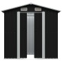 Anthracite gray steel garden shed 204x132x186 cm by vidaXL, Sheds - Ref: Foro24-47028, Price: 232,99 €, Discount: %