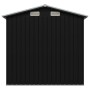 Anthracite gray steel garden shed 204x132x186 cm by vidaXL, Sheds - Ref: Foro24-47028, Price: 232,99 €, Discount: %