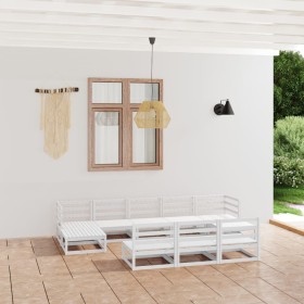 Garden furniture set 10 pieces solid pine wood by , Garden sets - Ref: Foro24-3076095, Price: 577,99 €, Discount: %