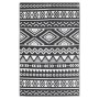 Black PP outdoor rug 140x200 cm by , Outdoor protectors - Ref: Foro24-316978, Price: 31,52 €, Discount: %