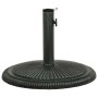 Green cast iron parasol base 45x45x30 cm by , Umbrella bases - Ref: Foro24-317769, Price: 64,61 €, Discount: %