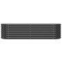 Anthracite powder coated steel flower bed planter 152x40x36 cm by , Pots and planters - Ref: Foro24-318871, Price: 41,44 €, D...