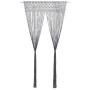 Anthracite gray cotton macrame curtain 140x240 cm by , Curtains and curtains - Ref: Foro24-323991, Price: 41,67 €, Discount: %