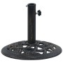 Black and bronze cast iron umbrella base, 9 kg, 40 cm. by vidaXL, Umbrella bases - Ref: Foro24-47865, Price: 48,28 €, Discoun...