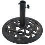 Base de sombrilla de hierro fundido negro y bronce 9 kg 40 cm de vidaXL, Bases para sombrillas - Ref: Foro24-47865, Precio: 4...