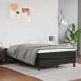 Box spring bed with black synthetic leather mattress 120x190 cm by , Beds and slatted bases - Ref: Foro24-3269671, Price: 322...