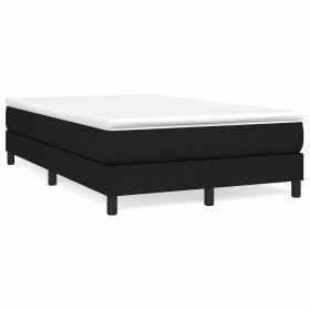 Box spring bed with black fabric mattress 120x190 cm by , Beds and slatted bases - Ref: Foro24-3269659, Price: 309,18 €, Disc...