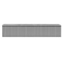 Cobertizo de jardín acero galvanizado gris 257x990x181 cm de vidaXL, Cobertizos - Ref: Foro24-47037, Precio: 1,00 €, Descuent...