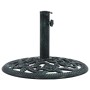 Green cast iron parasol base 9 kg 40 cm by vidaXL, Umbrella bases - Ref: Foro24-47863, Price: 53,03 €, Discount: %