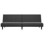 2-Sitzer-Schlafsofa aus schwarzem Kunstleder von , Sofas - Ref: Foro24-375947, Preis: 221,28 €, Rabatt: %