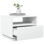 Mesa de centro con luces LED blanco 50x49x40 cm de , Mesas de centro - Ref: Foro24-839826, Precio: 72,99 €, Descuento: %