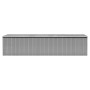 Cobertizo de jardín acero galvanizado gris 257x779x181 cm de vidaXL, Cobertizos - Ref: Foro24-47033, Precio: 1,00 €, Descuent...