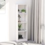 4-tier white plywood shelf 40x24x142cm by vidaXL, Bookcases and shelves - Ref: Foro24-800837, Price: 53,25 €, Discount: %