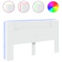 Cabecero de cama con LED blanco 180x16,5x103,5 cm de , Cabeceros y pies de cama - Ref: Foro24-839259, Precio: 129,99 €, Descu...