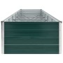 Galvanized green steel garden bed 480x80x45 cm by vidaXL, Pots and planters - Ref: Foro24-47065, Price: 91,44 €, Discount: %