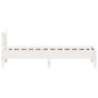 Estructura de cama madera maciza de pino blanco 75x190 cm de , Camas y somieres - Ref: Foro24-844758, Precio: 83,99 €, Descue...