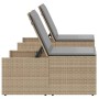 Sonnenliegen mit Tisch 2 Einheiten beige synthetisches Rattan von , Liegen - Ref: Foro24-368425, Preis: 180,34 €, Rabatt: %