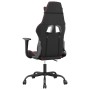 Black and red synthetic leather massage gaming chair by , Gaming chairs - Ref: Foro24-345400, Price: 121,69 €, Discount: %