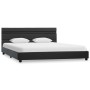 Estructura de cama con LED cuero sintético gris 120x200 cm de vidaXL, Camas y somieres - Ref: Foro24-284800, Precio: 216,92 €...