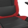 Black and red synthetic leather massage gaming chair by , Gaming chairs - Ref: Foro24-345400, Price: 121,69 €, Discount: %