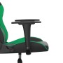 Black and green synthetic leather massage gaming chair by , Gaming chairs - Ref: Foro24-345402, Price: 121,69 €, Discount: %