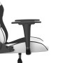 Black and white synthetic leather massage gaming chair by , Gaming chairs - Ref: Foro24-345409, Price: 126,25 €, Discount: %