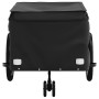 Remolque para bicicleta hierro negro 45 kg de , Remolques para bicicletas - Ref: Foro24-94115, Precio: 104,83 €, Descuento: %