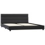 Bed frame with LED gray synthetic leather 120x200 cm by vidaXL, Beds and slatted bases - Ref: Foro24-284800, Price: 216,92 €,...