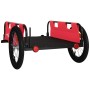 Iron bicycle trailer and red Oxford cloth by , Bicycle trailers - Ref: Foro24-94188, Price: 78,99 €, Discount: %