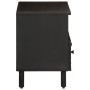 Solid black mango wood TV cabinet 70x33x46 cm by , TV Furniture - Ref: Foro24-356820, Price: 103,99 €, Discount: %