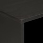 Mesita de noche madera maciza de mango negra 50x33x60 cm de , Mesitas de noche - Ref: Foro24-356829, Precio: 97,83 €, Descuen...